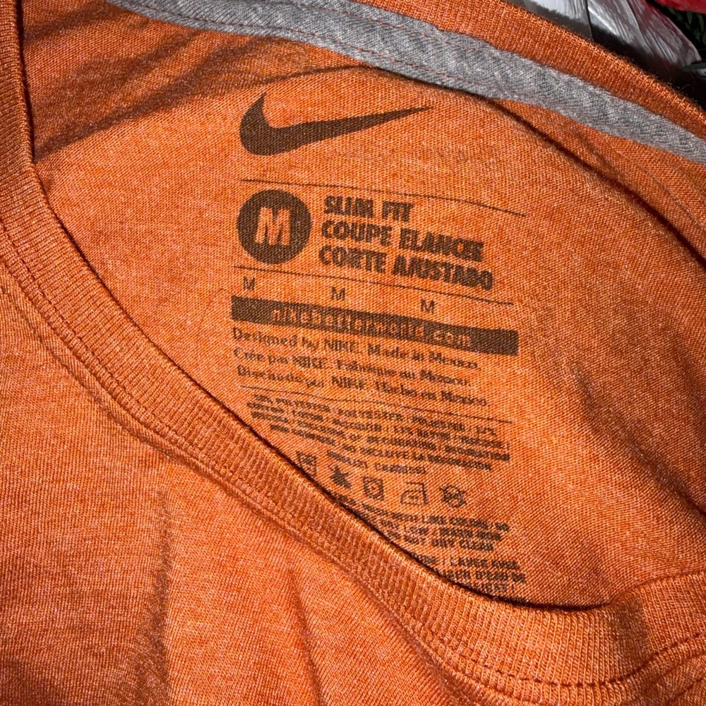 Nike women Vibrant Orange long sleeve